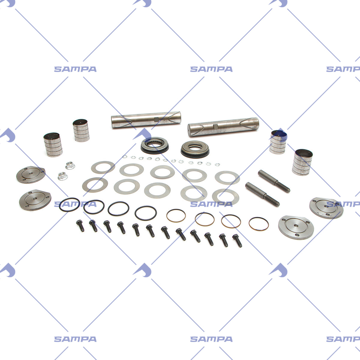SAMPA 50E.120E King Pin Set Rapid No-Ream (Spiral)