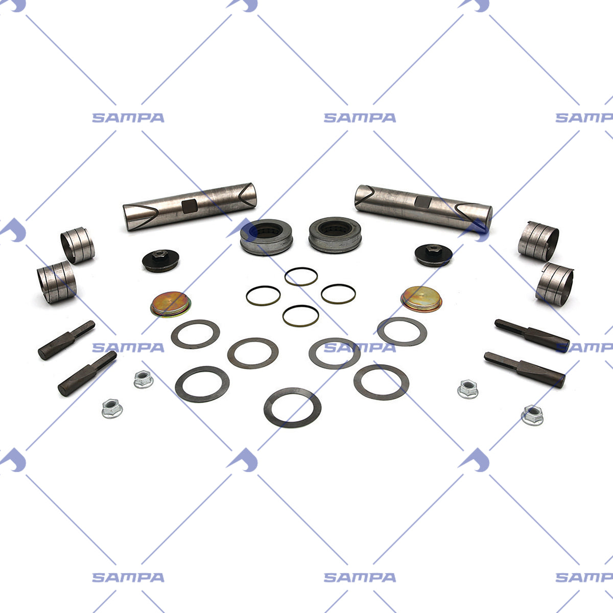 SAMPA 50E.130R King Pin Kit with Bushings (Spiral)