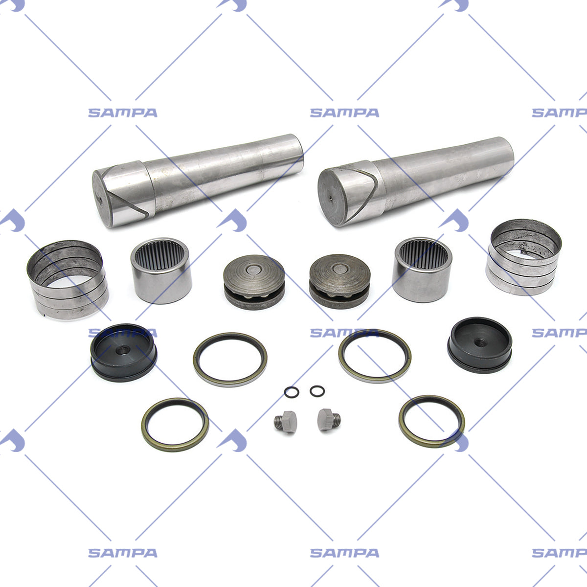 SAMPA 50E.616M King Pin Set Rapid No-Ream (Spiral)
