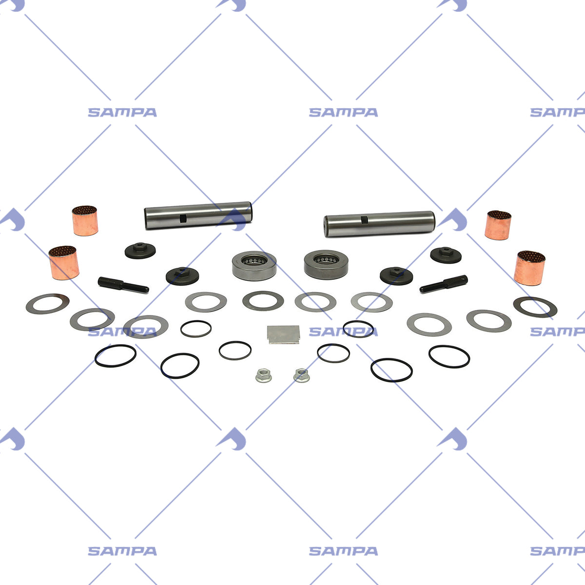 SAMPA 50X.012205 King Pin Kit, Bi-Metal Pre-Sized No-Ream