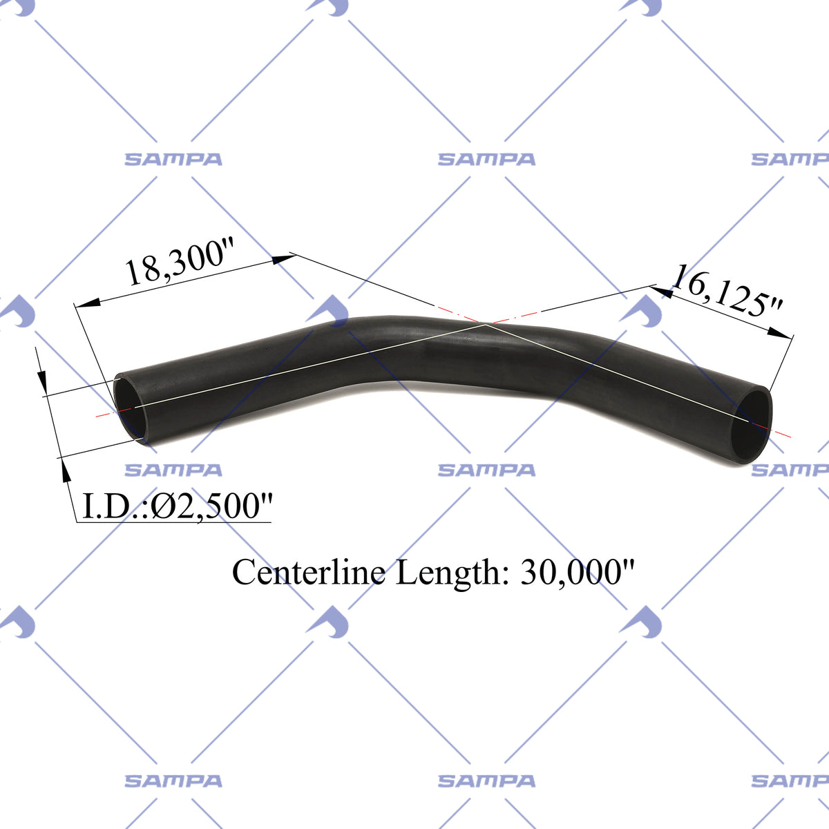 SAMPA 528.286 technical drawing